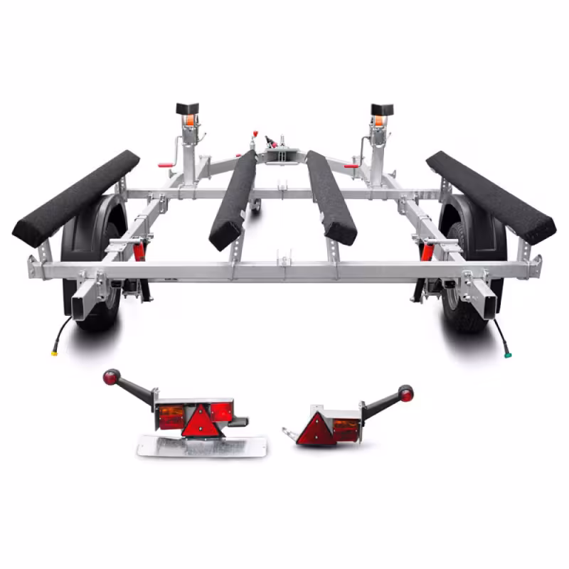 Прицеп лодочный одноосный МЗСА 81772B.101