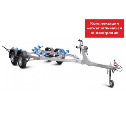 Прицеп лодочный двухосный МЗСА 81773G.023