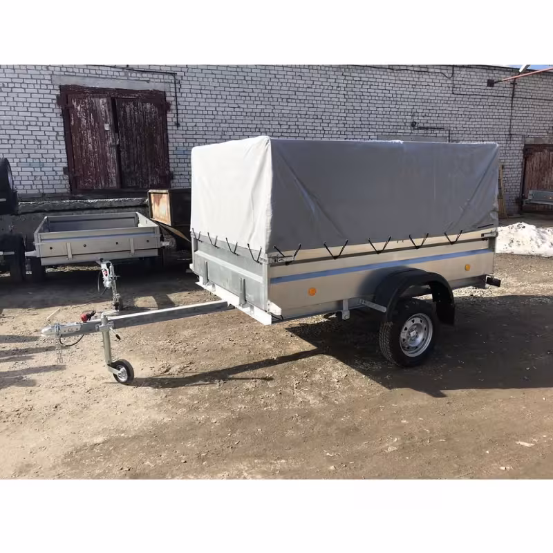 Прицеп бортовой одноосный Трейлер 82942Т УВ, высокий борт