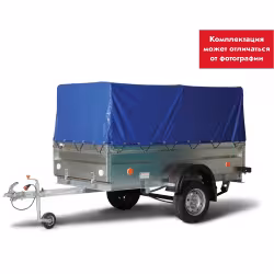 Прицеп бортовой одноосный Трейлер 82942Т УВ, высокий борт