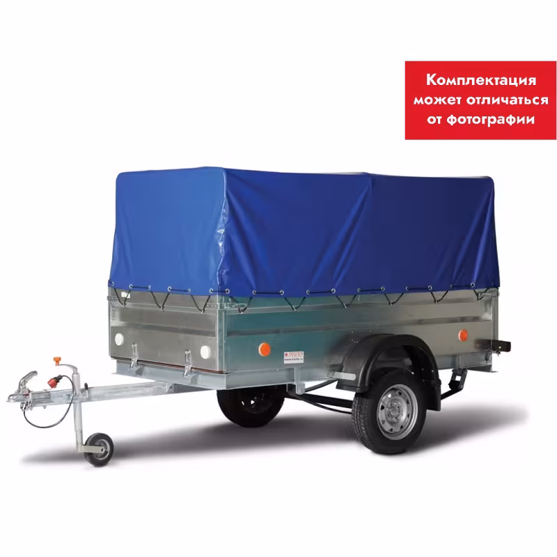 Прицеп бортовой одноосный Трейлер 82942Т УВ, высокий борт