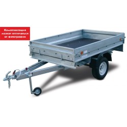 Прицеп бортовой одноосный Трейлер 82942Т КПП