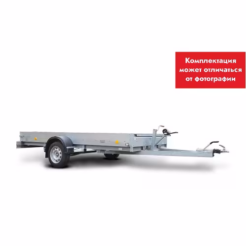 Прицеп бортовой одноосный Вектор ЛАВ 81012С, высокий борт