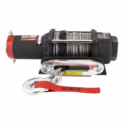 Лебедка электрическая QUATTRO SPORT 4.5S (2040 кг, трос синтетика 15 м, 12в, пульт ДУ)