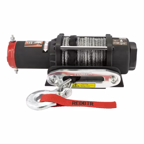 Лебедка электрическая QUATTRO SPORT 4.5S (2040 кг, трос синтетика 15 м, 12в, пульт ДУ)