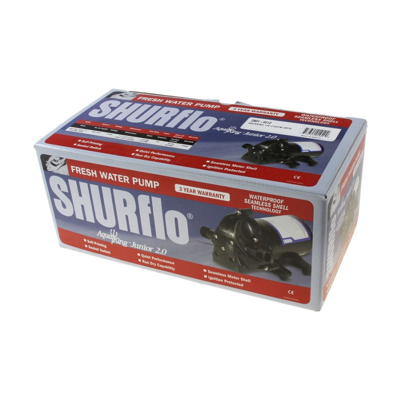 Гидрофор Shurflo Aqua King Standart 3.0, 3,8 бар, 11,35 л/мин