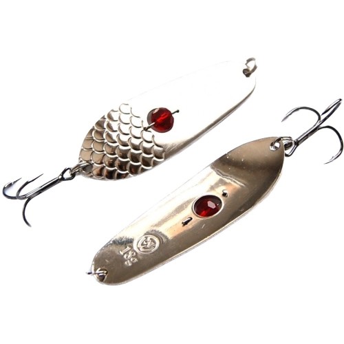 Блесна Онежская с бусиной 74/12 SI Северные мастерские