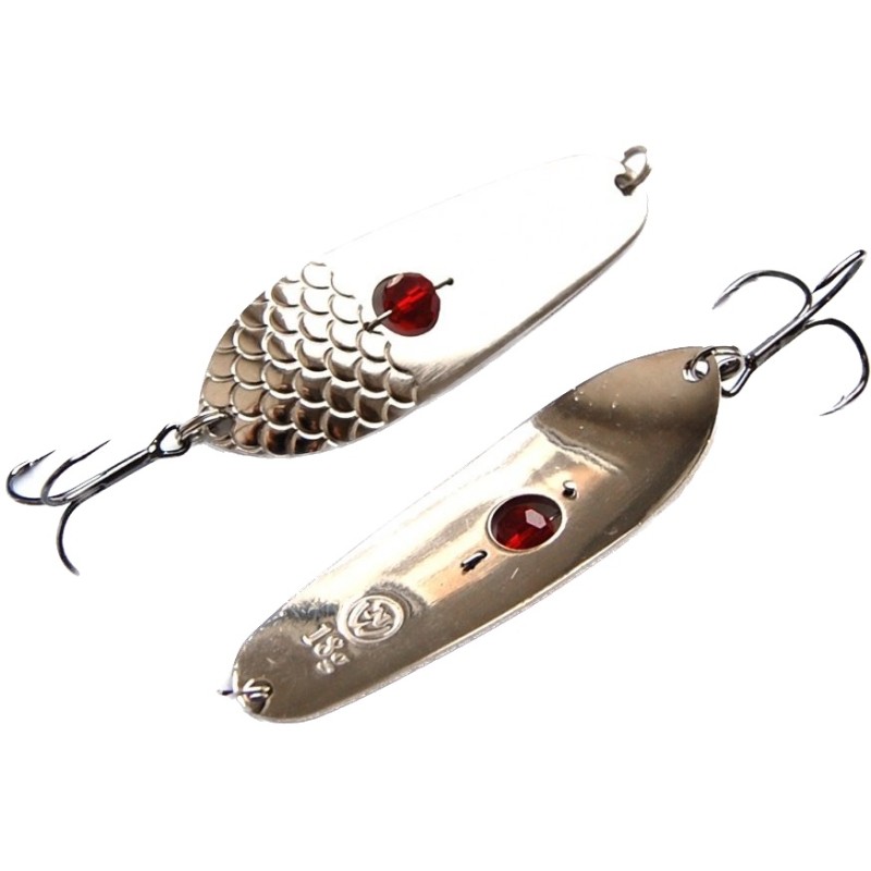 Блесна Онежская с бусиной 74/12 SI Северные мастерские