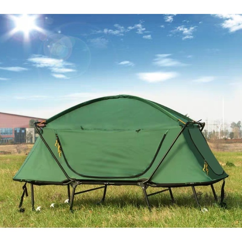 Палатка-раскладушка кемпинговая Mimir CF0940, 1-местная, 210х80х120 см, зеленый