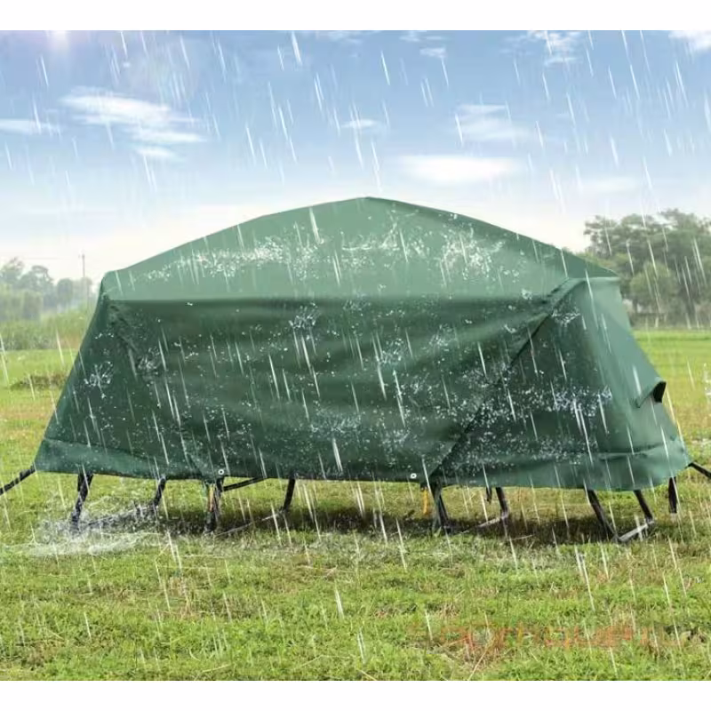 Палатка-раскладушка кемпинговая Mimir CF0940, 1-местная, 210х80х120 см, зеленый