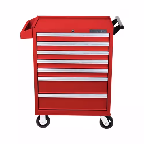 Тележка инструментальная Licota AWX-2603R-R, 7 полок