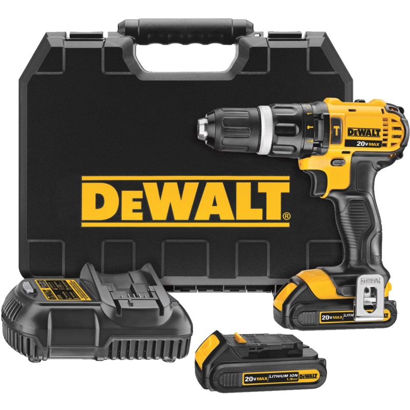 Дрель-шуруповерт ударная аккумуляторная DeWALT DCD785C2