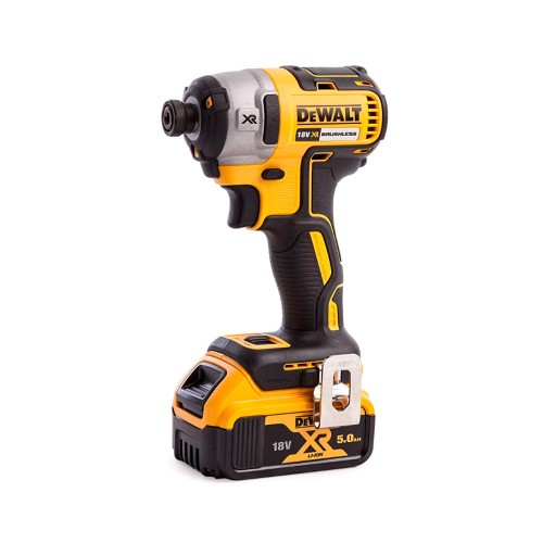 Дрель-шуруповерт импульсная аккумуляторная DeWALT DCF887P2 (с двумя АКБ)
