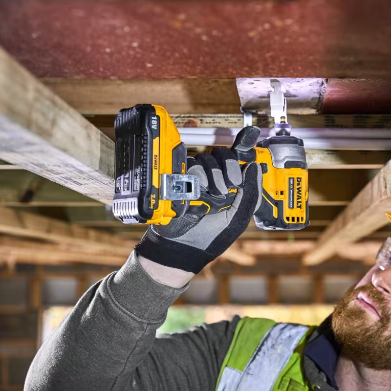 Дрель-шуруповерт импульсная аккумуляторная DeWALT DCF809D2T