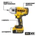 Гайковерт аккумуляторный импульсный DeWALT DCF899P2