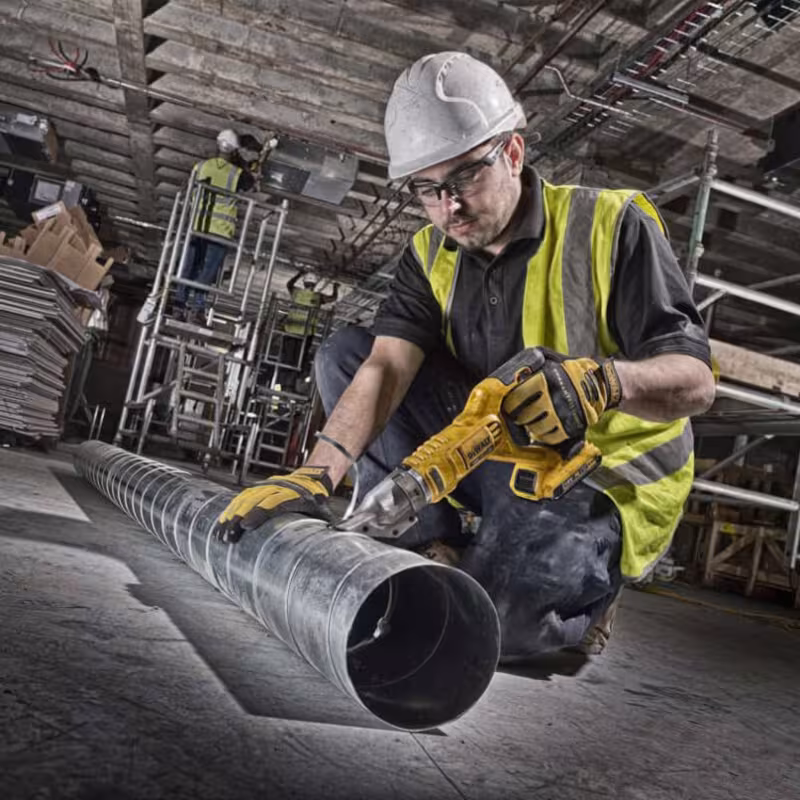 Электроножницы листовые (вырезные) аккумуляторные DeWALT DCS491N