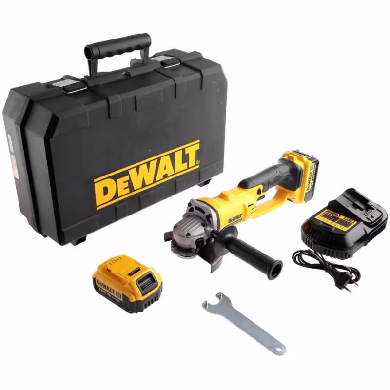 Шлифмашина угловая аккумуляторная DeWALT DCG412M2