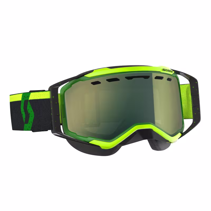 Мотоочки Scott Prospect Snow Cross, черный/зеленый