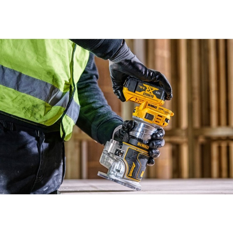 Фрезер комбинированный аккумуляторный DeWALT DCW604N