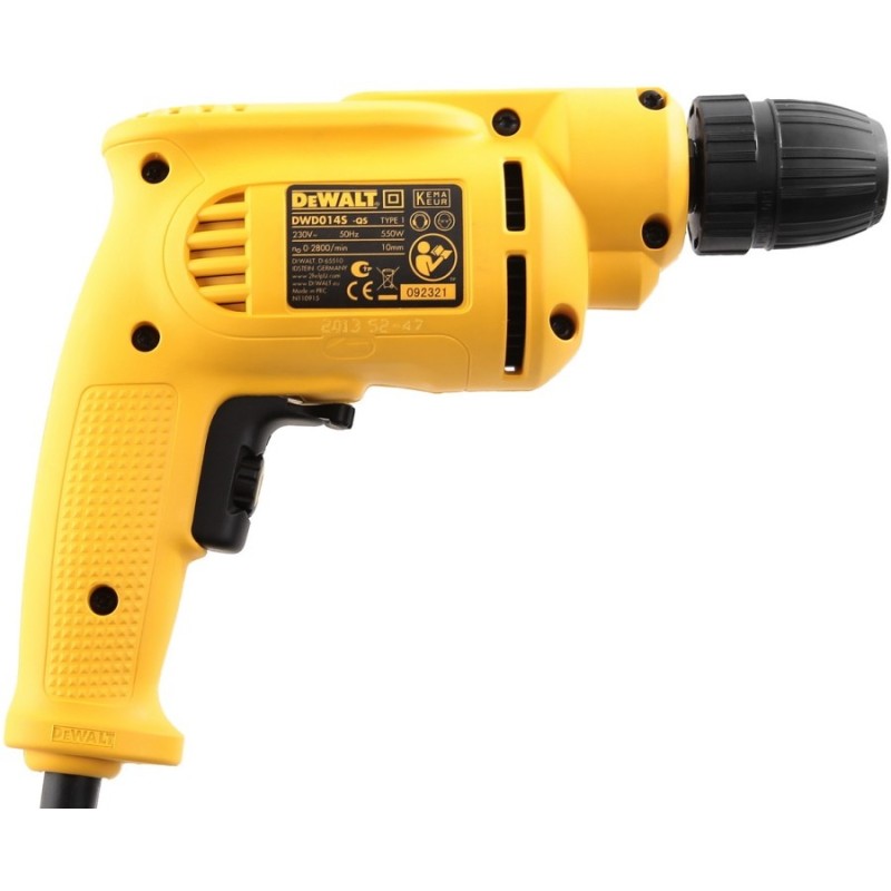 Дрель безударная сетевая DeWALT DWD014S