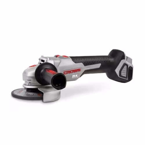 Шлифмашина угловая аккумуляторная Crown CT23001-125HX (20В, 125мм, 1х4Ач Li-Ion, 8000об/мин, бесщет., 1.83кг)