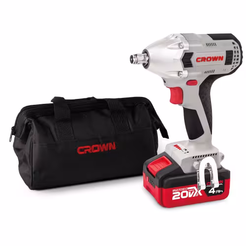 Гайковерт аккумуляторный ударный Crown CT22015HX-4 TB