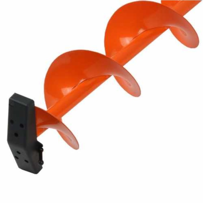 Ледобур под шуруповерт (шнек) Тонар MOTOSHTORM 150, оранжевый