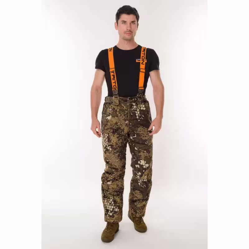 Костюм мужской Triton Gear Тритон PRO -45, ткань Вельбоа, бежевый камуфляж, размер 48-50 (M), 170-176 см