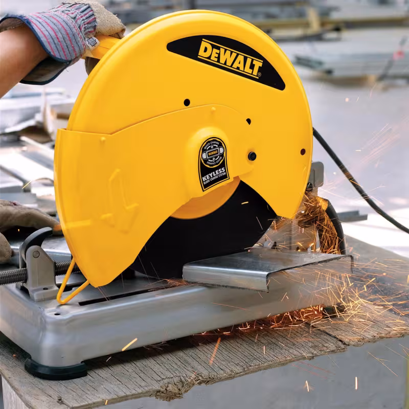 Пила монтажная сетевая под абразивные диски DeWALT D28715