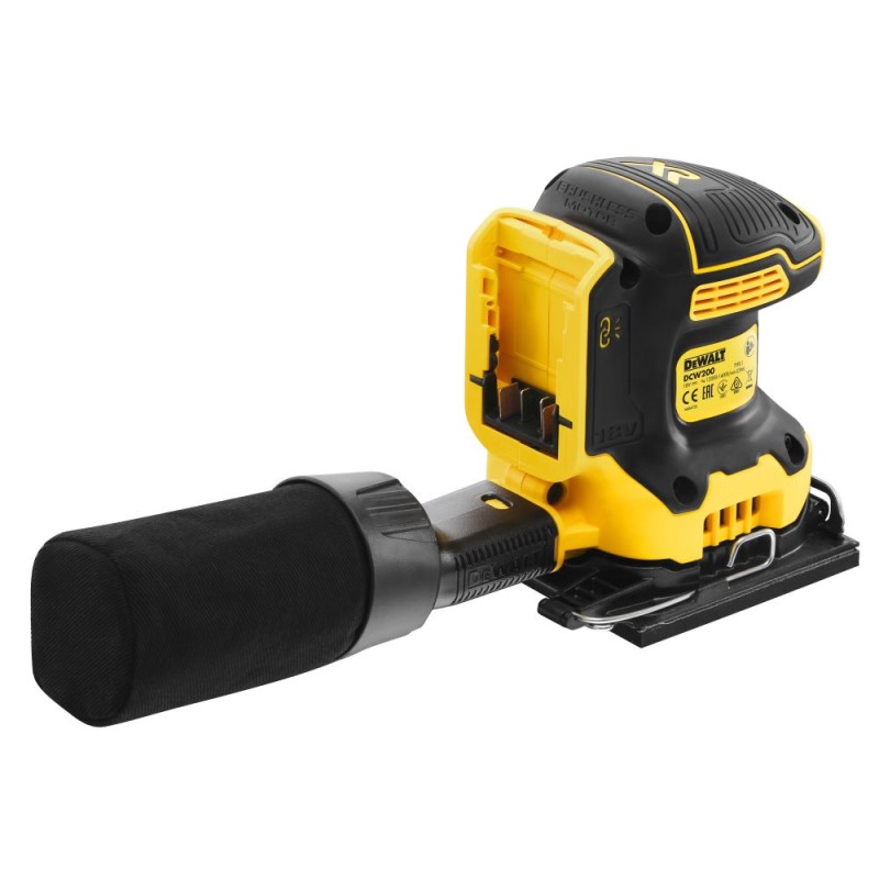 Машина плоскошлифовальная аккумуляторная DEWALT DCW200N