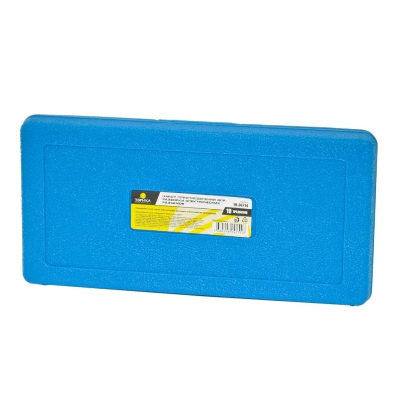 Набор приспособлений для разборки электрических разъемов Эврика ER-86714 , 19 предметов