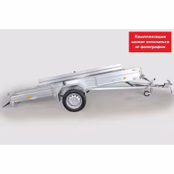 Прицеп бортовой одноосный Вектор ЛАВ 81012С 4.0, высокий борт