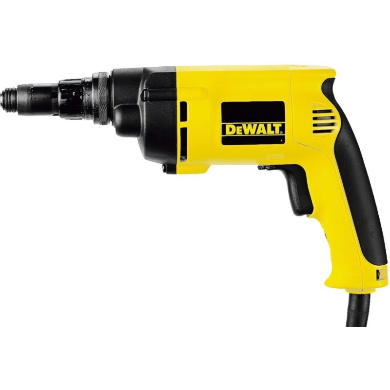 Дрель-шуруповерт с держателем насадок безударная сетевая DeWALT DW268K