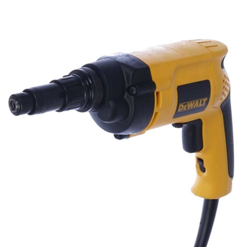 Дрель-шуруповерт с держателем насадок безударная сетевая DeWALT DW268K