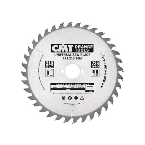 Диск пильный по дереву CMT 291.190.24M, 190x2,6/1,6х30 мм