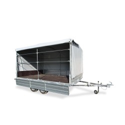 Тент с каркасом на прицеп Вектор ЛАВ 81013D 4.0, 1210 мм