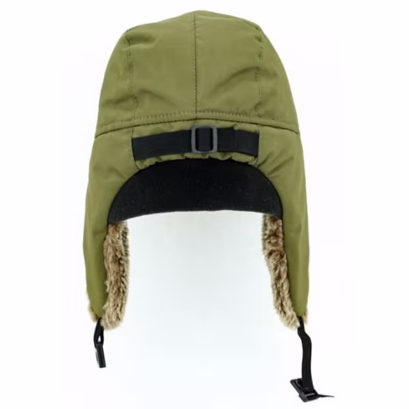 Шапка-ушанка Extreal Стрит, мембрана Breathable/овчина, оливковый, размер XL