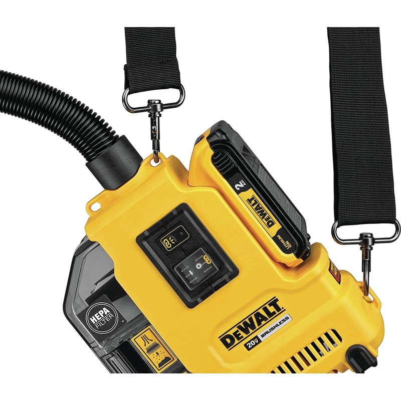 Пылесос строительный беспроводной DeWALT DWH161N