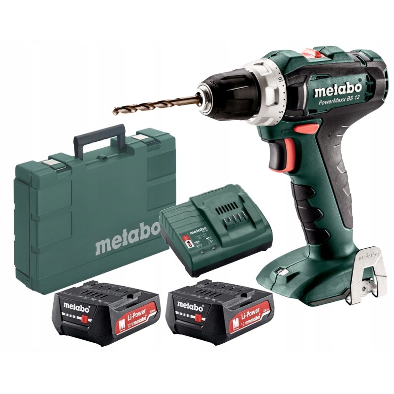 Дрель-шуруповерт аккумуляторная Metabo POWERMAXX BS 12 BL