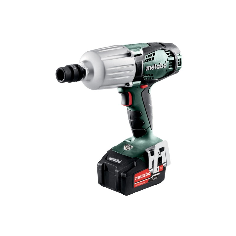 Гайковерт аккумуляторный ударный Metabo SSW 18 LTX 600 5,2Ач в кейсе (с аккумулятором и зарядным устройством)