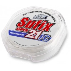 Леска флюорокарбоновая Sufix Super 21 Fluorocarbon 0.28 мм, 6.5 кг, 30 м