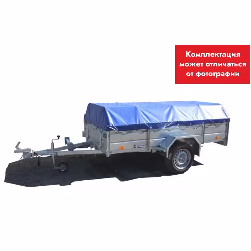 Прицеп бортовой одноосный Вектор ЛАВ 81011СВ, высокий борт