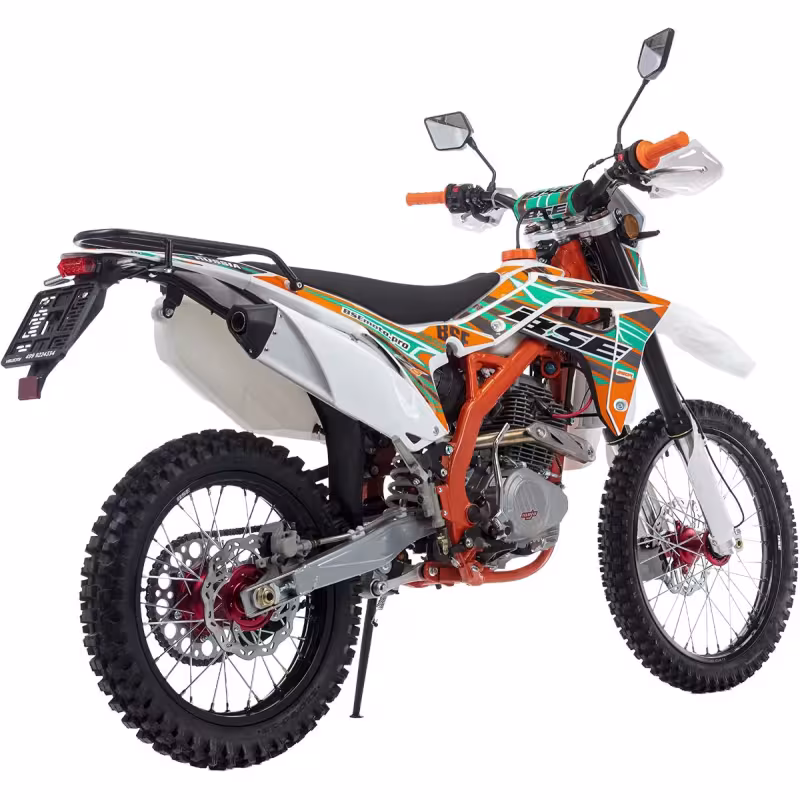 Мотоцикл эндуро BSE Z6Y 2.0 Orange/Green
