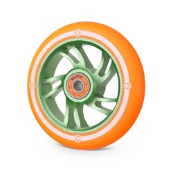 Колесо д/экстрим. самоката HIPE 5W 110мм зеленый/оранжевый