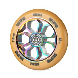 Колесо д/экстрим. самоката HIPE Medusa wheel LMT36 110мм brown/core neo-chrome