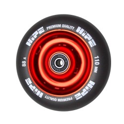 Колесо для самоката Hipe Solid, 110 мм, красный/черный