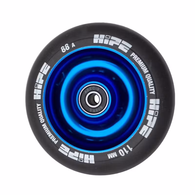 Колесо д/экстрим. самоката HIPE Solid 110мм синий/черный
