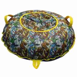 Тюбинг-ватрушка Супергерои, 100 см