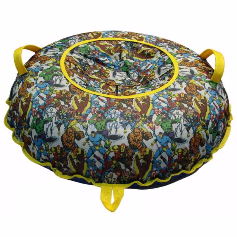 Тюбинг-ватрушка Супергерои, 100 см