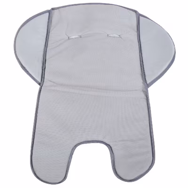 Матрасик для санок с окантовкой, серый